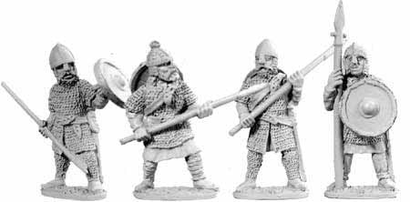 Saxon Huscarles with Spears II (4)