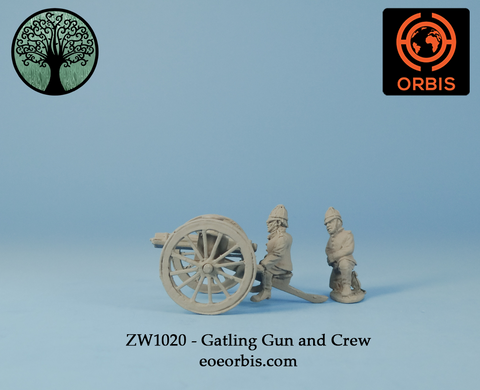 ZW1020 - Gatling Gun & Crew