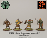 DA1019 - Saxon Unarmoured Axemen I (4)