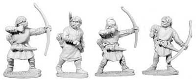 Saxon Unarmoured Archers I (4)