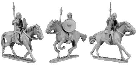 Saxon Cavalry Armoured Spearmen (3)