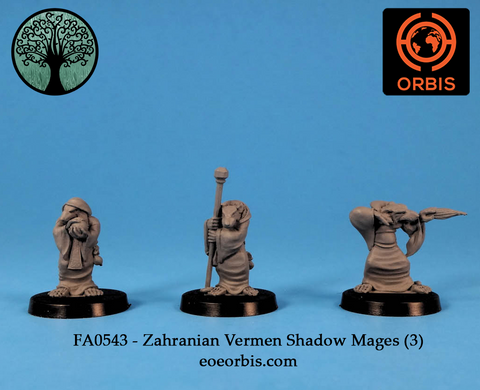FA0543 - Zahranian Ver'men Shadow Mages (3)