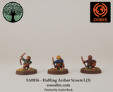 FA0816 - Halfling Archer Scouts I (3)
