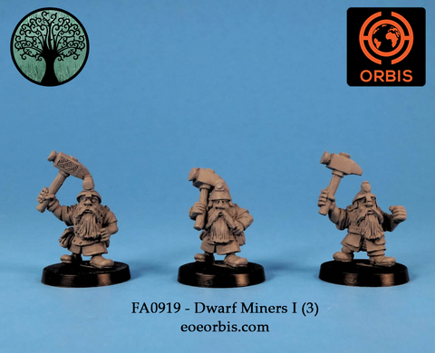 FA0919 - Dwarf Miners I (3)