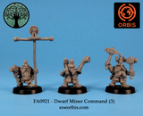 FA0921 - Dwarf Miner Command (3)