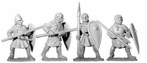 2nd Crusade Unarmoured Spearmen I (4)