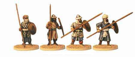 Warriors of Islam Infantry with Spears II (4)