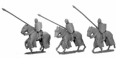 Late Knights Cavalry with Lowered Lances (3)