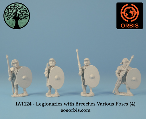 IA1124 - Legionaries with Breeches Various Poses (4)