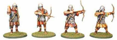 Auxiliaries Western Archers Various Poses (4)