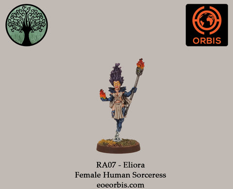 RA07 - Eliora - Female Human Sorceress
