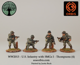 WW2013 - U.S. Infantry with SMGs I - Thompsons (4)