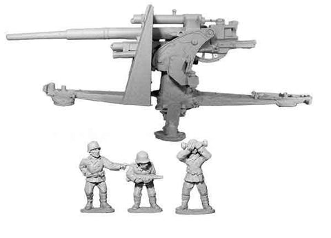 88mm Flak Gun (1 Gun & 3 Crew)