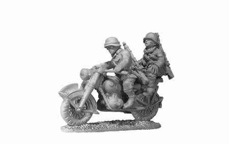 Wehrmacht Despatch Rider with Pillion (1)