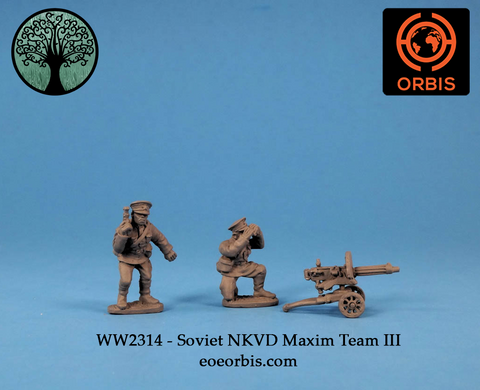 WW2314 - Soviet  NKVD Maxim Team III