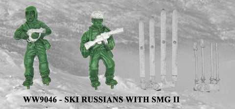 WW9046 - Russian Ski Troops with SMG II